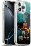 Head Case Designs Officially Licensed Harry Potter Quidditch 3 Prisoner of Azkaban II Gel Case [Military Grade Protection] Compatible with Apple iPhone 16 Pro Max and Compatible with MagSafe