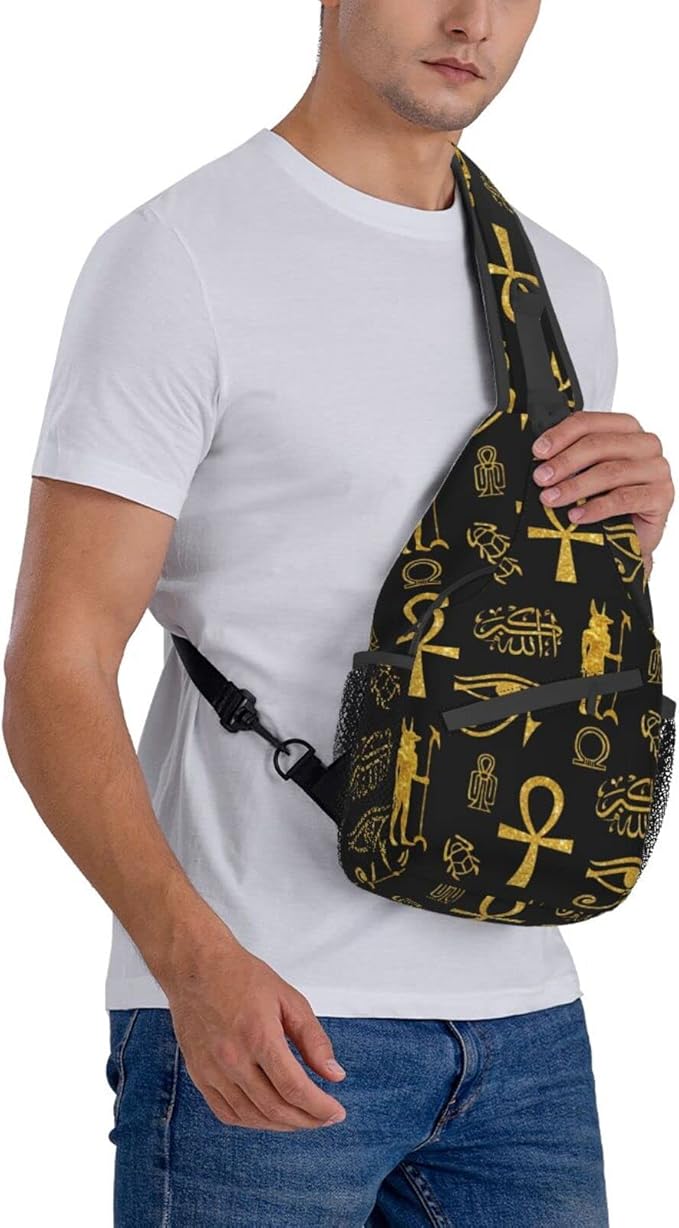 Sling Backpack For Men Hiking Daypack Crossbody Shoulder Bag Travel Chest Pack | Hiking, Travel