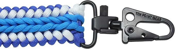 Extra Wide Gun Sling Paracord 550 Adjustable w/Swivels (Multiple Color Options)