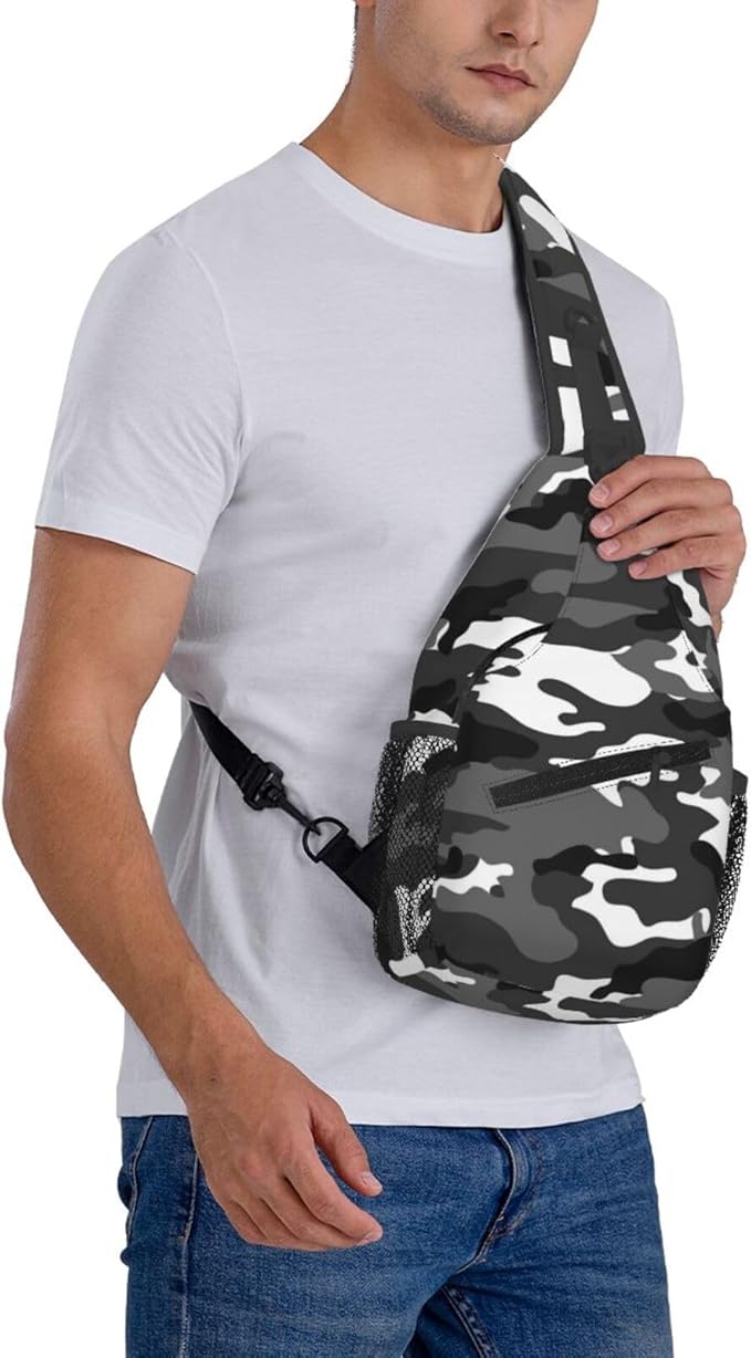Sling Backpack For Men Hiking Daypack Crossbody Shoulder Bag Travel Chest Pack | Hiking, Travel