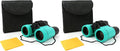 Scotamalone Kids Binoculars Shock Proof Toy Binoculars Set for Age 3-12 Years Old Boys Girls Bird Watching Educational Learning Hunting Hiking Birthday Presents (Pack of 2)