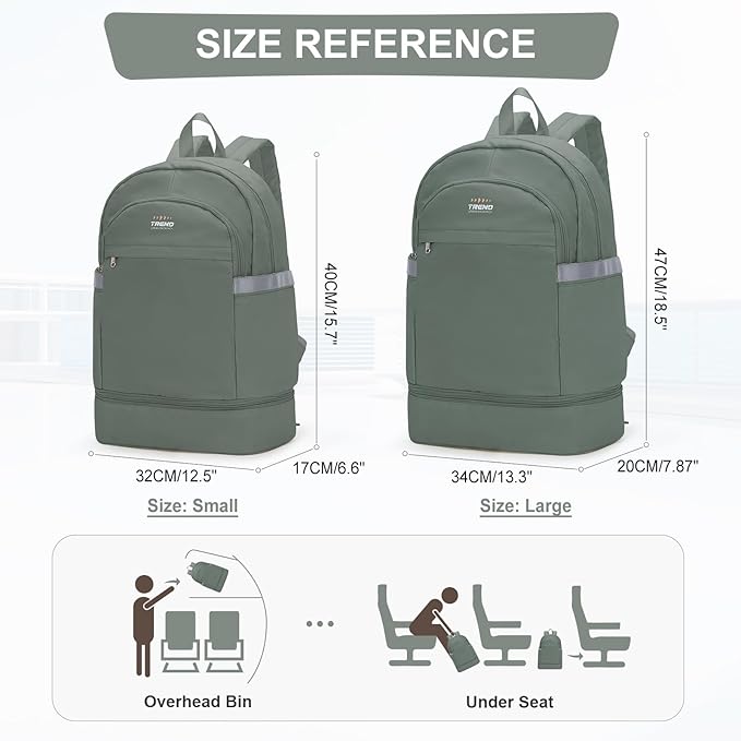 coofay Gym Backpack For Women Men Dance Sports Backpack With Shoe Compartment Waterproof Travel Backpacks Gym Bag Olive Green