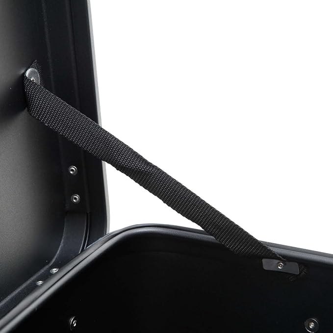 Overland Vehicle Systems Aluminum Box Storage 53QT - Universal Purpose - Heavy Duty Foldable Handles - Heavy Duty Nylon Interior Straps - Boxes are Stackable