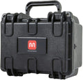 Pure Outdoor by Monoprice Weatherproof Hard Case with Customizable Foam, Shockproof, Lightweight, 8 x 7 x 6 in