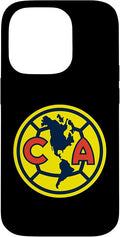Club America Classic Crest Circle with Americas Map Case for iPhone 14 Pro