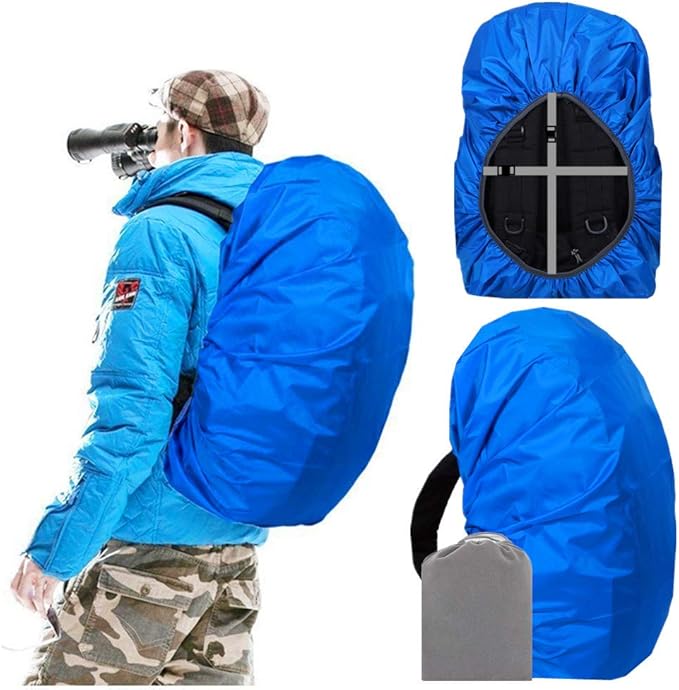 Joy Walker Waterproof Backpack Rain Cover, 12000mm Ultra-Waterproof, Upgraded Ultra-Strong Multilayers, Antislip Buckle Strap