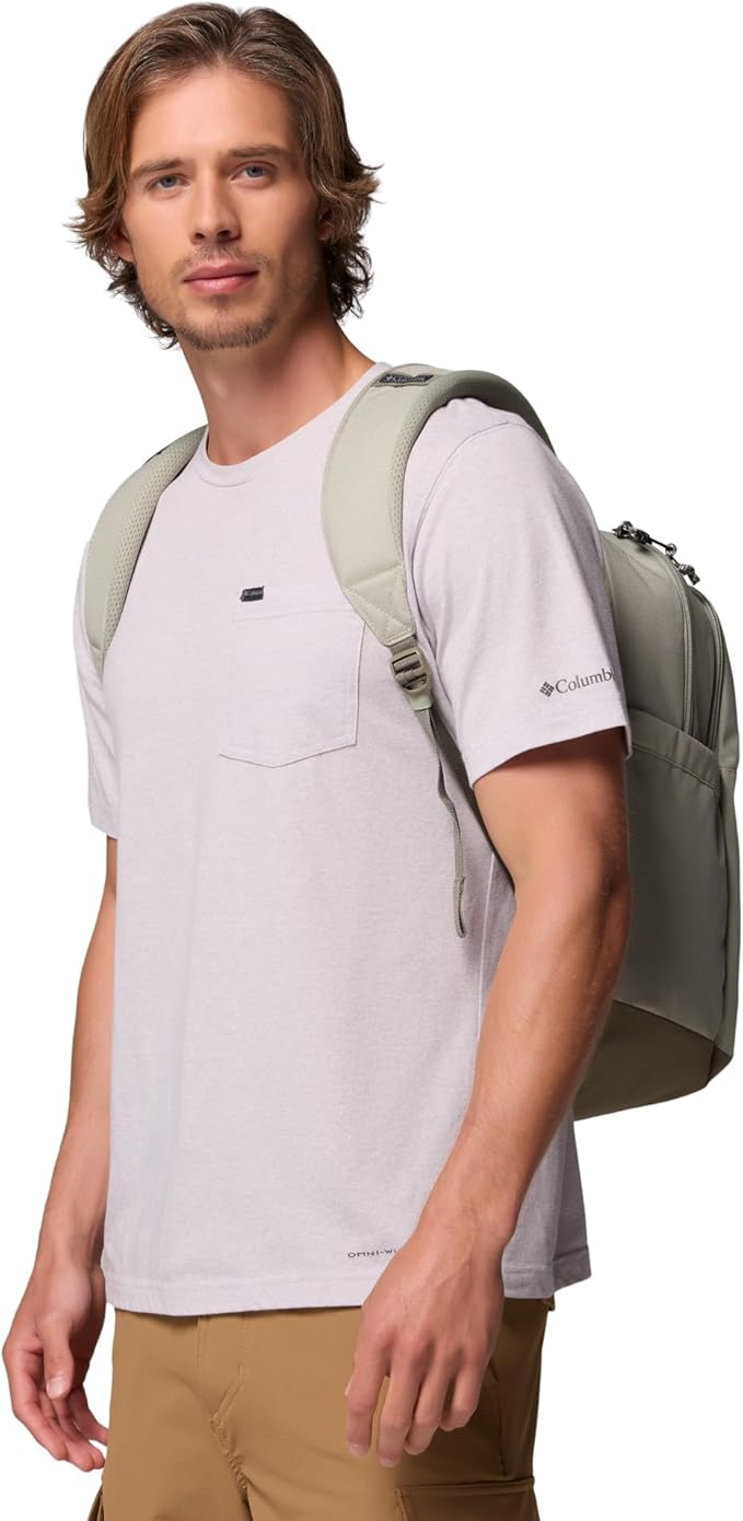 Columbia Unisex Buxton 26L Backpack, Safari/Stone Green, One Size