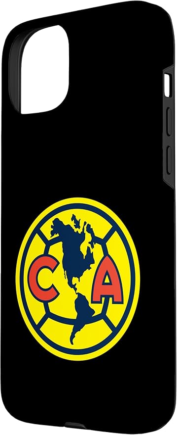 Club America Classic Crest Circle with Americas Map Case for iPhone 15 Plus