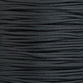 Paracord Planet | Type II Commercial Grade 425 Paracord – 425 LB Tensile Strength W/ 3mm Diameter (Black, 50 FT)