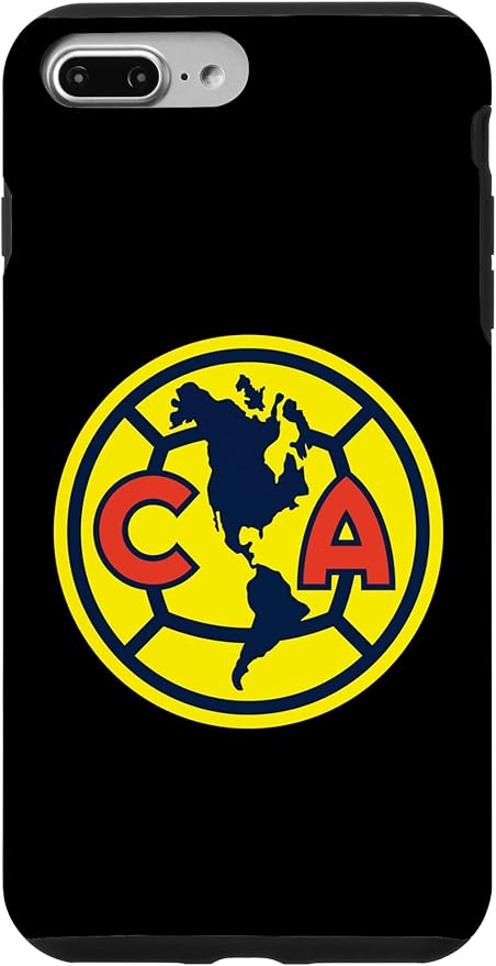 Club America Classic Crest Circle with Americas Map Case for iPhone 7 Plus/8 Plus