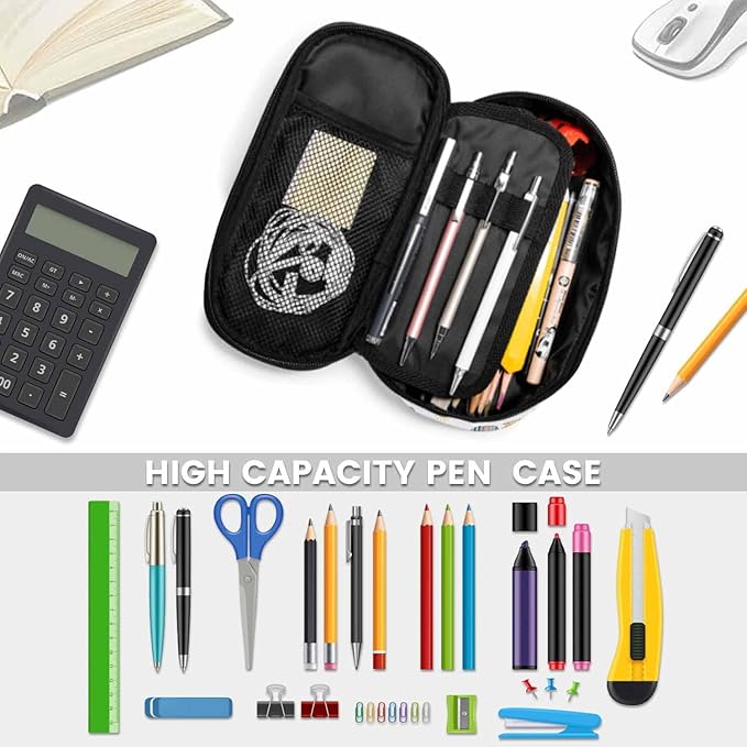 Llama Camels Pencil Case Cactus Alpacas Cacti Plants Animal Pencil Bag Pen Markers Pouch Holder Organizer for Boy Girl School Students