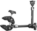 SMALLRIG 12.9 Inches Magic Arm Clamp, with 1/4'' Screw & Anti-Deflection Retractable Pin, Clamp Mount for GoPro/for Insta360 /for DJI Action/for DSLR/for Light/for Monitor/for Phone - 5312