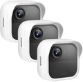 Silicone Case Cover for Blink Outdoor 4/2K+, Weatherproof Silicone Cover Skin Provides Full Camera Protection, for All-New Blink Outdoor 4/2K+ Home Security Camera (White)