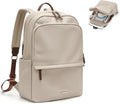 GOLF SUPAGS Women Laptop Backpack Casual Daypack for Work Travel College Backpack Purse Separate Laptop Compartment Fits 15.6 Inch Notebook