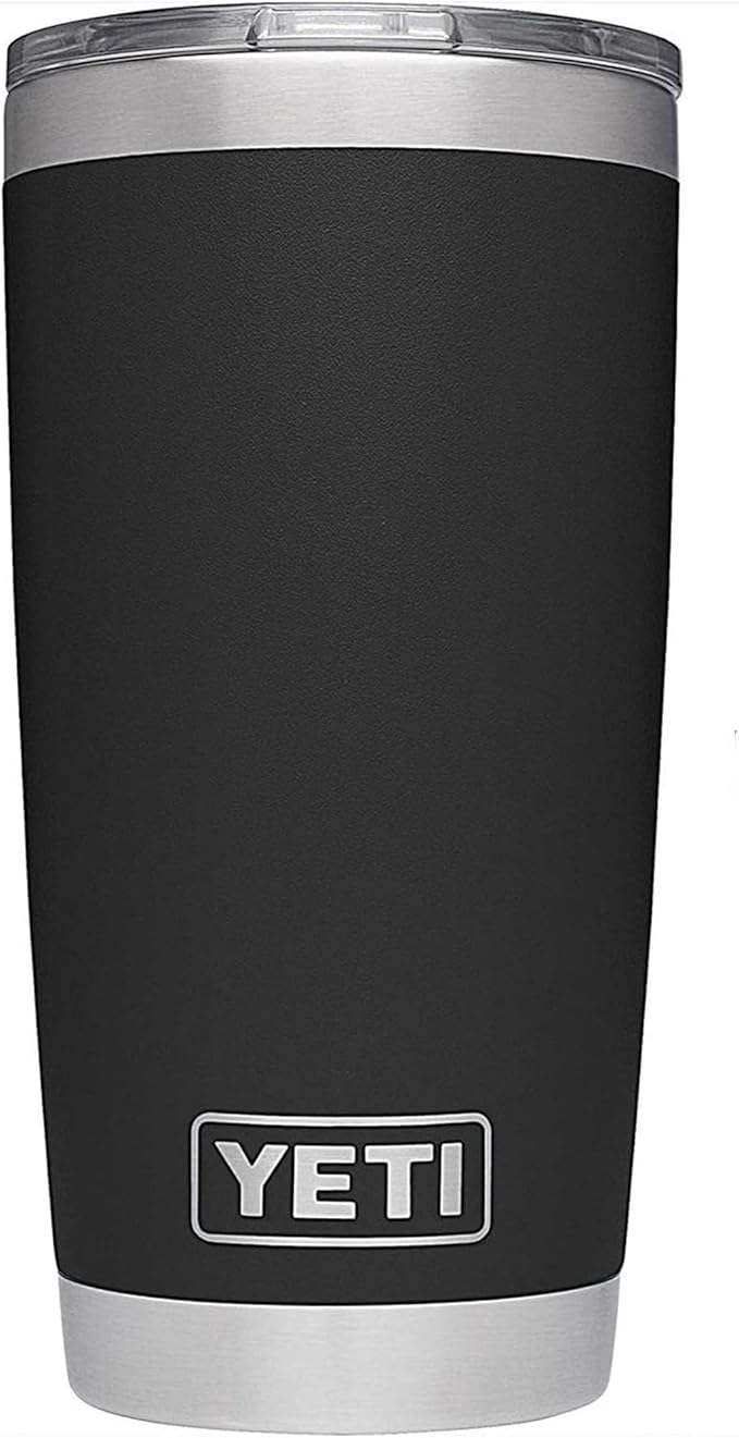 YETI Rambler 20 oz Stainless Steel Vacuum Insulated Tumbler w/MagSlider Lid