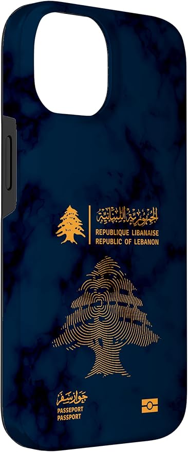 Lebanon,Lebanon Passport,Lebanon Flag,Lebanon map. Case for iPhone 14