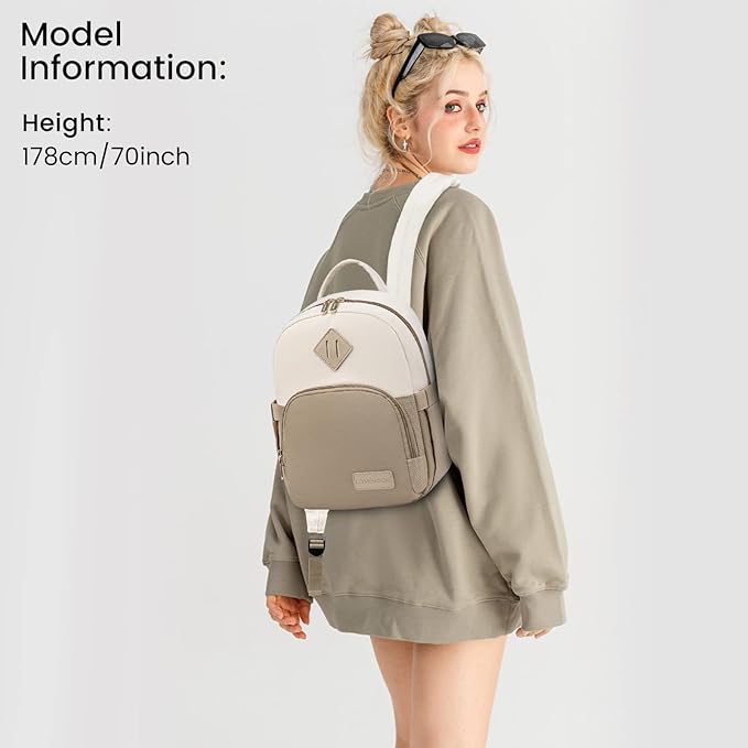 LOVEVOOK Mini Backpack for Women Light Weight Small Waterproof Backpack Purses Daily Backpack… | Light Weight