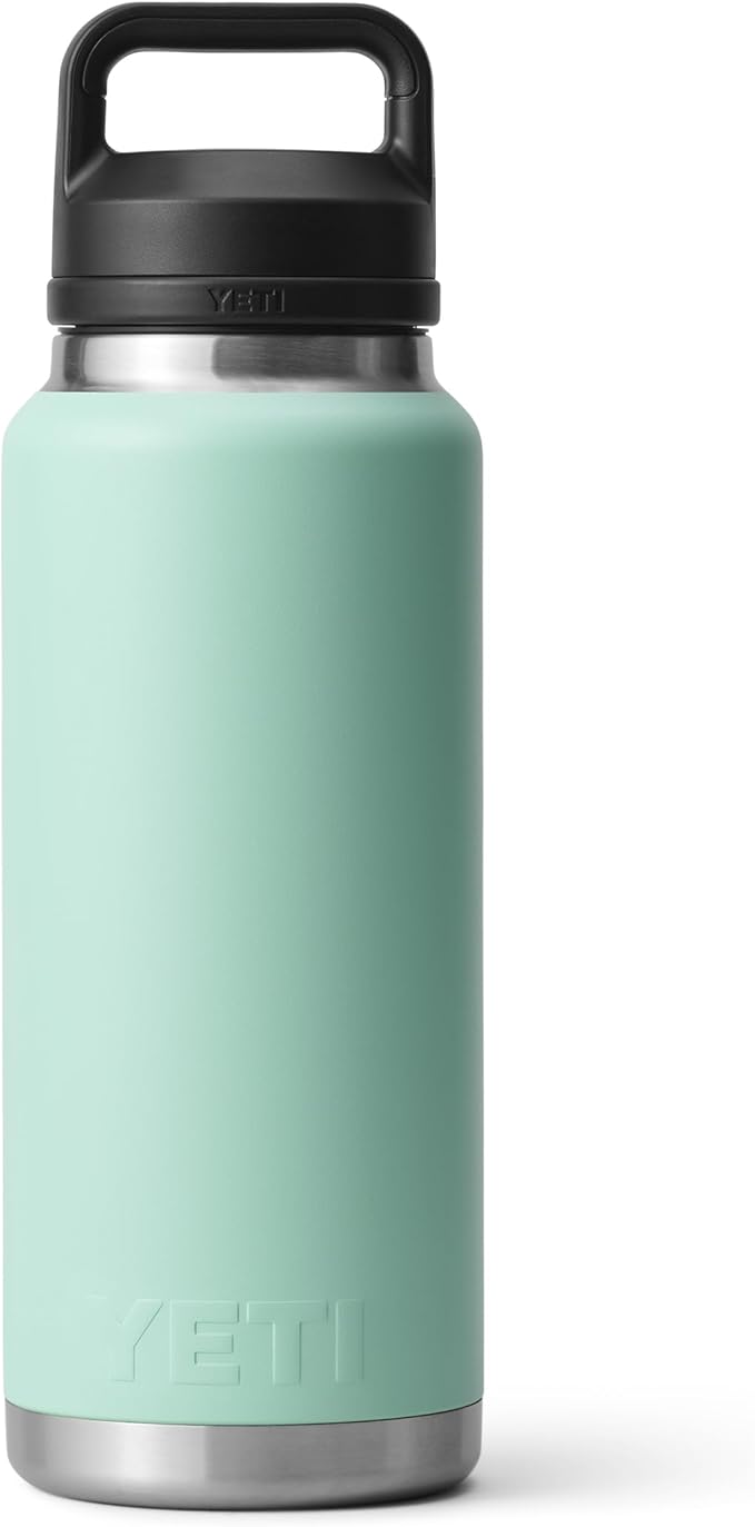 YETI Rambler 36 oz Bottle, Vacuum Insulated, Leakproof, Stainless Steel with Chug Cap | Vacuum Insulated, Leakproof, with Chug Cap