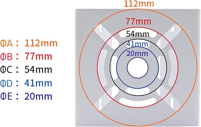 WiTi Universal Vertical Pole Mount for Security Camera, Solid Metal Bracket with Loops, Suitable for CCTV Cameras(Small Size)