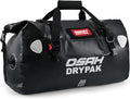 OSAH DRYPAK Waterproof Duffel Bag - Motorcycle Dry Bag Tail Bag with Large Storage Space, Waterproof Luggage Duffle Bags with Outer Mesh Zipper Pocket for Camping, Kayaking, Fishing & Traveling