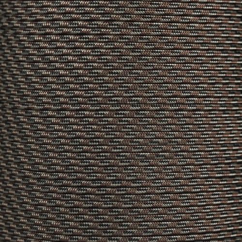 Paracord Planet 275lb Paracord – 3/32 Inch (2.38 mm) Nylon Crafting Cord with 5 Strand Inner Core – Brown Camo (50 ft)