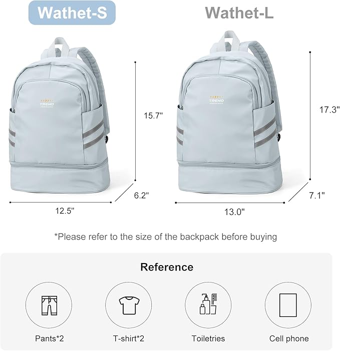 coofay Gym Backpack For Women Waterproof Sports Backpack With Shoe Compartment Lightweight Travel Backpacks Small Gym Bag Dance Volleyball Backpacks