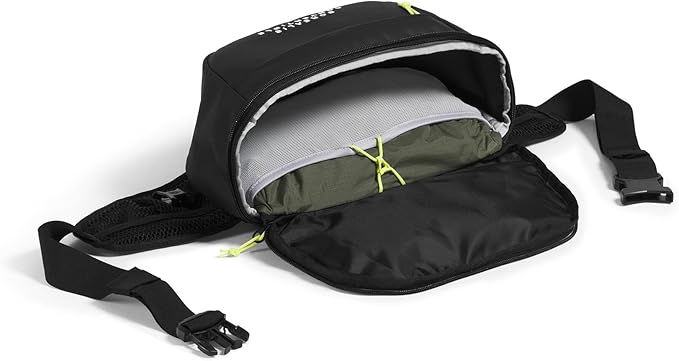 The North Face Borealis Convertible Pack - Commuter Laptop Backpack, Removable Lumbar Pack, Water Repellent Finish, New Taupe Green/TNF Black/Fizz Lime, One Size