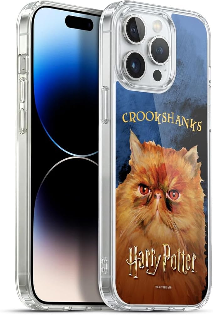 Head Case Designs Officially Licensed Harry Potter Crookshanks Prisoner of Azkaban II Gel Case [Military Grade Protection] Compatible with Apple iPhone 13 Pro Max and Compatible with MagSafe