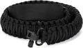 Double Braide 550LB Shotgun Sling 2 Point Paracord Rifle Sling,Non-Slip Traditional Adjustable Gun Sling for Hunting Shooting Camping