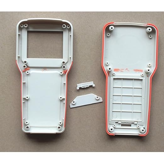ABS Junction Box 204mmx100mmx35mm Portable Handheld Instrument Case Boxes Waterproof Dustproof Outdoor Project Box Cable Connection Protective Enclosure Orange