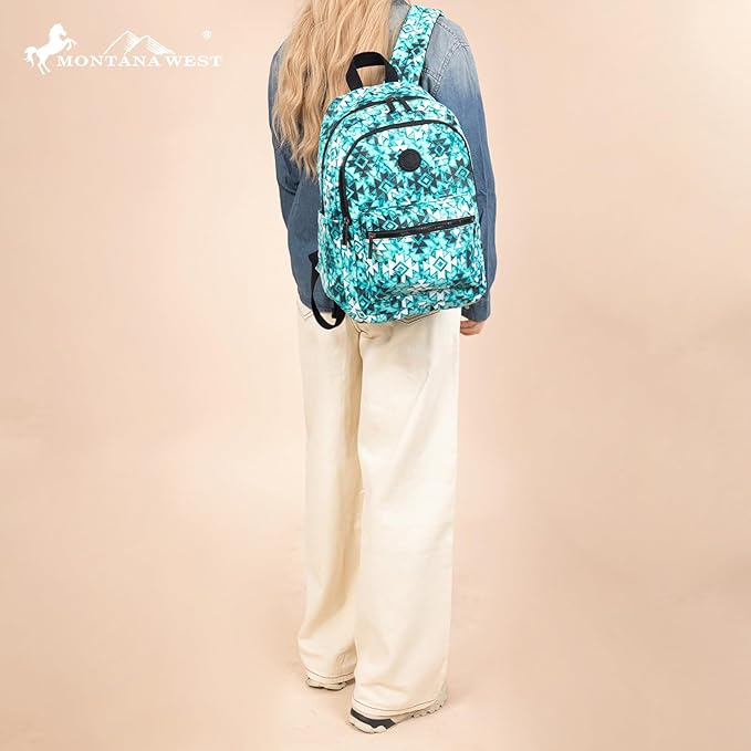 Montana West Western Backpack Purse for Women Lightweight Rucksack Casual Daypack for Laptop Travel College