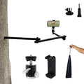 Tree Stand Phone Mount for Hunting,Treestand Phone Holder for Self Filming Hunts,Camera Arm for Hunting, Compatible Gopro, iPhone, Mevo Start and Outfitter Action Camera