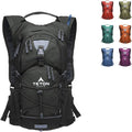 Teton Oasis/Trailrunner Hydration Backpack – Lightweight Water Pack with 2L/3L Bladder for Hiking, Running, Cycling, Biking 18L/22L Sizes – Sewn-in Rain Cover – Fits Men and Women