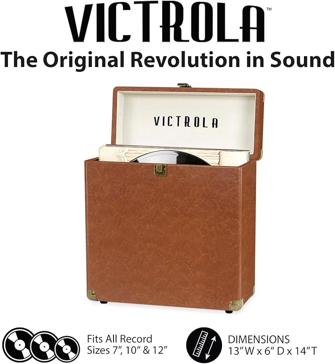 Storage case for Vinyl Turntable Records