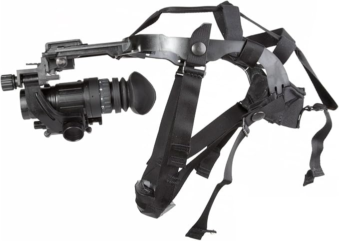 AGM Global Vision PVS-14E Enhanced Night Vision Monocular with FOM 2200+ Gen 3 Auto-Gated, P45-White Phosphor IIT, Auto Shut-Off, Manual Gain, Built-in IR Illuminator, Military-Grade NVG Made in USA