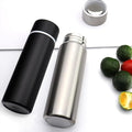 Cute Small Water Bottle, 4.4 Fl. Oz, Pack of 2, Mini Slim Flask for Kids, Portable Skinny Purse Water Bottle, Vacuum Insulated Reusable Leak Proof Stainless Steel Cup