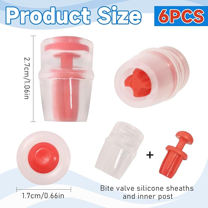 Bite Valve ON-Off Switch Tube Nozzle Replacement for Hydration Bladder