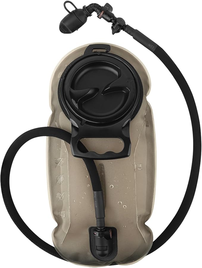 PETAC GEAR 1.5L / 3L Tactical Hydration Pack，Molle Carrier Pouch for 50 oz /100 oz Hydration Bladder Daypack Water Backpack.