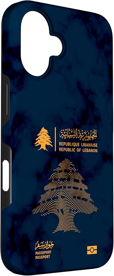 Lebanon,Lebanon Passport,Lebanon Flag,Lebanon map. Case for iPhone 16