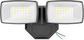 Onforu 3200LM Flood Lights Outdoor, 32W 6500K LED Security Light Switch Controlled, IP66 Waterproof Outdoor Lights, Wall Mount Exterior Flood Light with 2 Adjustable Heads Floodlights Outside