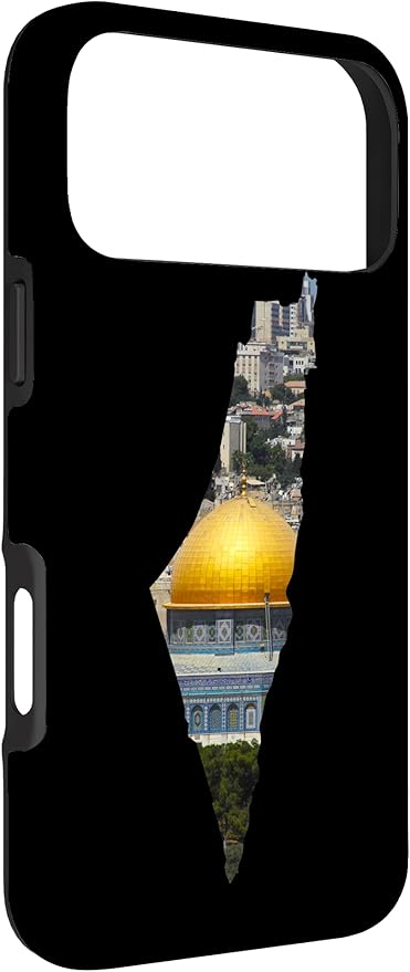 Palestinian Map Al Aqsa Jerusalem in Palestine Case for iPhone 17 Pro Max