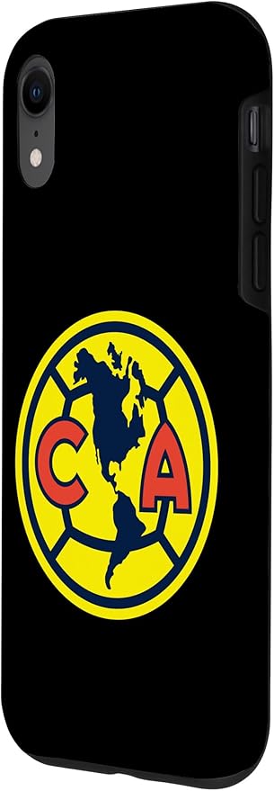 Club America Classic Crest Circle with Americas Map Case for iPhone XR
