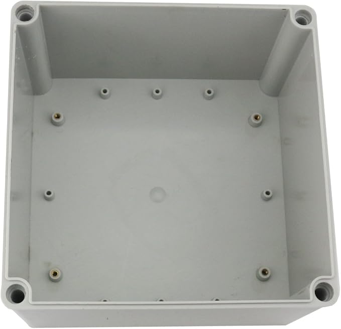 Ogrmar Plastic Dustproof IP65 Junction Box DIY Case Enclosure (8"x 8"x 5.2")