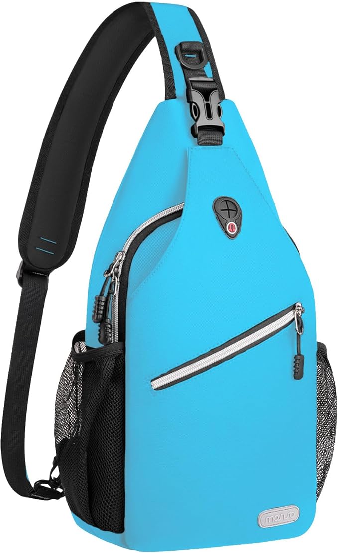 MOSISO Sling Backpack, Multipurpose Crossbody Shoulder Bag Travel Hiking Daypack