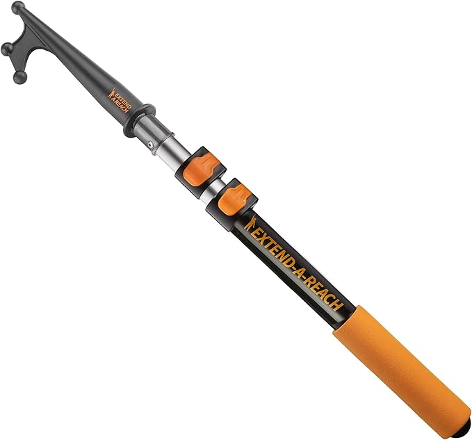 Boat Hook for Docking with Telescoping Extension Pole // Durable, Floating, Lightweight and Sturdy Telescoping Boat Hook Pole // the Ultimate Boat Pole for Docking, Push-Pull and Boating