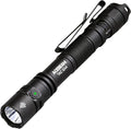 ACEBEAM TAC 2AA EDC Tactical Dual Modes Flashlight Rechargeable, 1600 High Lumens Flashlight, Dual Switch Pocket LED Flashlight, Super Bright Small Flash Light for Emergency, Camping, Home