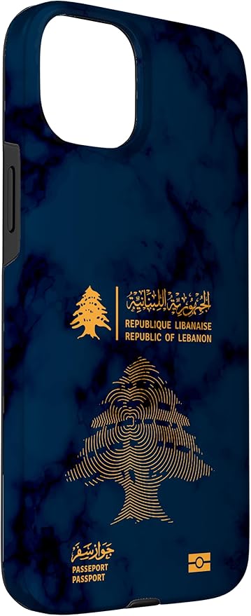 Lebanon,Lebanon Passport,Lebanon Flag,Lebanon map. Case for iPhone 15 Plus