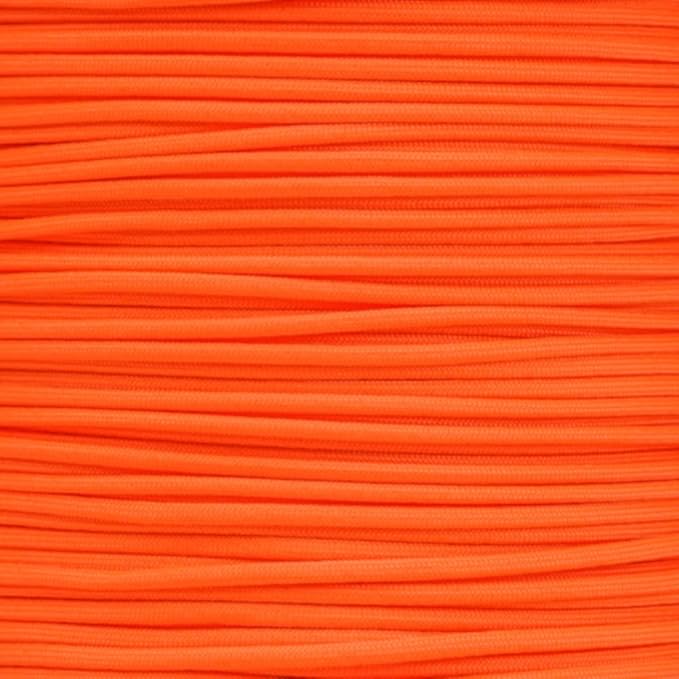 Paracord Planet Solid Color 550lb Paracord – 7 Strand Type III Nylon Cord for Indoor and Outdoor Tasks – Orange (1,000 ft)