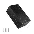 Project Box Junction Box IP67 Waterproof, Nineleaf ABS Plastic Junction Box, DIY Electrical Project Universal Power Enclosure, 6.1x3.5x2.3Inch(157X88.5X60mm) for Exterior, Black 1 Pack