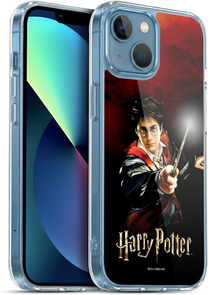 Head Case Designs Officially Licensed Harry Potter Harry Portrait Prisoner of Azkaban II Gel Case [Military Grade Protection] Compatible with Apple iPhone 13 Mini and Compatible with MagSafe